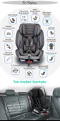 Baby Home 910 Nautilusfix 0 36 Kg İsofixli 360 Dönebilen Oto Koltuğu - 10