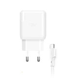 Casper VIA X40  İle  İle Uyumlu -  18W QC 3.0 Type C Hızlı Şarj Aleti ve Type C Kablo QCT30 - 1