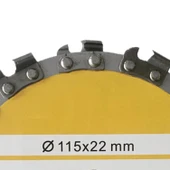 Zincirli Ahşap Testeresi 115 mm 4" Taşlama Makine Uyumlu Kesme Oyma Şekil Verme Testeresi 1 Adet - 4