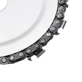 Zincirli Ahşap Testeresi 115 mm 4" Taşlama Makine Uyumlu Kesme Oyma Şekil Verme Testeresi 1 Adet - 3