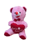 PELUŞ HEDİYELİK PEMBE  AYICIK - 1