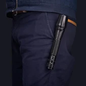 Single Sword Şarjlı Zoom'lu El Feneri - Ultra Parlak 900 Lümen thumbnail 9