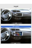 TOYOTA YARIS uyumlu  2012-2018 MULTİMEDYA NAVİGASYON USB KAMERA CARPLAYER 4 RAM - 2