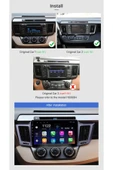 TOYOTA RAV4 2013+ MULTİMEDYA NAVİGASYON USB KAMERA CARPLAYER 4 RAM - 2