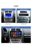 PEUGEOT 407 2004-2008 MULTİMEDYA NAVİGASYON USB KAMERA CARPLAYER 4 RAM - 2