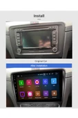 Skoda Superb 2009-2013 Uyumlu  Multi̇medya Navi̇gasyon Usb Kamera Carplayer 4 Ram - 2
