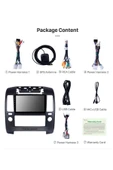 NISSAN NAVARA 2006-2012 Uyumlu MULTİMEDYA NAVİGASYON USB KAMERA CARPLAYER 4 RAM - 3