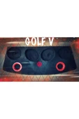 VOLKSWAGEN GOLF POLYESTERLİ PANDİZOT 2 PORTLU KABARTMALI 4x20 2x10 - 3