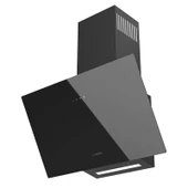 Lanova Kül 3206B01 - G17402-104 - 3220B6 5'li Siyah Cam Ankastre Set - 4