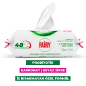 Fairy Çok Amaçlı Yüzey Temizlik Havlusu 100 Yaprak | Lilyum Çiçeği| Beyaz Sirke & Karbonat - 2