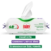 Fairy Çok Amaçlı Yüzey Temizlik Havlusu 100 Yaprak 12 Adet | Lavanta Yağlı | Beyaz Sirke Karbonat - 2