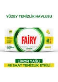 Fairy Çok Amaçlı Yüzey Temizleme Mendili 100 Yaprak 12 Adet | Limon Yağlı | Beyaz Sirke Karbonat - 6
