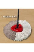 Vileda Turbo Üçgen Başlık Mikrofiber Yedek Paspas 2 Paket - 3