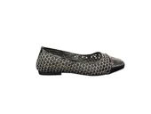 Merry Pace 2343320Z Tül Detaylı Parlak Hafif Şık Tasarım Kadın Günlük Babet Ayakkabı - 5