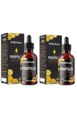Sıvı Propolis Ekstresi Damlalıklı Cam Şişe 50 Ml 2 Adet Sepetse - 1