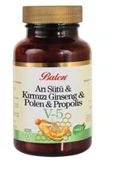 Arı Sütü & Kırmızı Ginseng & Polen & Propolis V51000mg 60 - 1