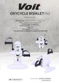 VOİT OXYCYCLE BİSİKLET/N2 PORTATİF EL VE AYAK EGZERSİZ PEDALLI KONDİSYON BİSİKLETİ - 3
