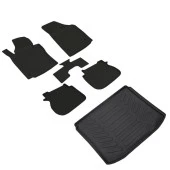 Volkswagen Caddy 4D Paspas Siyah ve Bagaj Havuzu 2011 2020 - 1