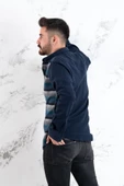 ADVANTE SLİMFİT PARÇA DESENLİ ERKEK ODUNCU GÖMLEK - 4