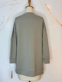 AYICIK NAKIŞLI SWEATSHİRT - 11