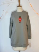 AYICIK NAKIŞLI SWEATSHİRT - 10