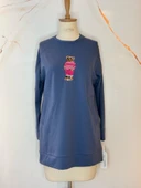 AYICIK NAKIŞLI SWEATSHİRT - 7