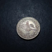 Escoines Koleksiyon 39963680231856cf8f 1327/6H 1914 V.Mehmed Reşad 1 Kuruş ÇİL Mısır 5,50 Gram thumbnail 2