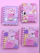 Animal Party Cırtlı Cep Boy Sevimli Mini Not Defteri (7x8 cm) - Hello - 4
