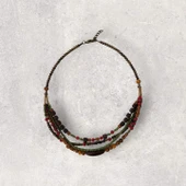 Hedea Fısıldayan Söğüt Kırmızı Kolye Kolye Kadınlar İçin thumbnail 4