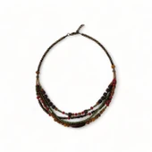 Hedea Fısıldayan Söğüt Kırmızı Kolye Kolye Kadınlar İçin thumbnail 3