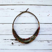 Hedea Fısıldayan Söğüt Kırmızı Kolye Kolye Kadınlar İçin thumbnail 2