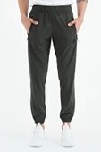 Tommy Life Haki Erkek Basic Cepli Bağcıklı Rahat Form Lastik Paça Eşofman Altı - 84826 - 3