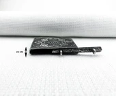 925 Ayar Güneş Simgeli Kral Zincirli Muska Kabı Kolye thumbnail 4