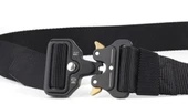Kobra Kemer 125 Cm X 3.8 Cm - Taktik Outdoor ve Koruma Pantolon Kemeri SİYAH - 3
