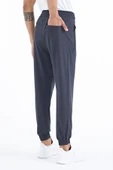 Tommy Life Antrasit Erkek Basic Cepli Bağcıklı Rahat Form Lastik Paça Eşofman Altı - 84826 - 9