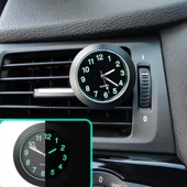 Alfalink AS-W Mini Yapışkanlı+Izgaralı Araç İçi Saat - 1