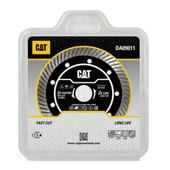 CAT DA09011 115mm Profesyonel Beton, Tuğla, Parke Taşı Elmas Kesme Diski (Turbo Kanallı Kenar) - 2
