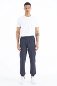 Tommy Life Antrasit Erkek Basic Cepli Bağcıklı Rahat Form Lastik Paça Eşofman Altı - 84826 - 4