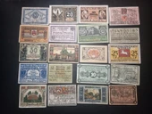Escoines Koleksiyon 399636802601856cc3 Almanya 20'Li Notgeld lot Ehalet Acil Durum Paraları - 5