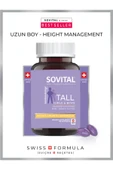 Sovital Tall Uzun Boy, Boy Uzamasına Yardımcı 11-21 Yaş, 60 Adet Softgel - 1