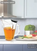Buz Hazneli Sürahi Plastik Soğutuculu Sürahi 1,75 Litre BPA FREE - 2