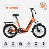 Stradacycles E-Spido Hidrolik Disk 20 Jant Katlanabilir Elektrikli Bisiklet - 1