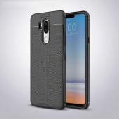 LG G7 Kılıf Zore Niss Deri Desenli Silikon Kılıf - 2