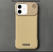 iPhone 16 Plus Parfümlü Koku Hazneli MagSafe Uyumlu Deri Kılıf thumbnail 4