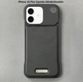 iPhone 16 Plus Parfümlü Koku Hazneli MagSafe Uyumlu Deri Kılıf thumbnail 2