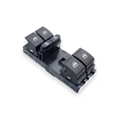 VW Touareg 2007-2010 Sol Ön Kapı Cam Düğme Seti 7L6959857E thumbnail 1