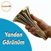 (4 ADET) İstanbul 16 cm Gold Altın Mobilya Kanepe Koltuk Tv Ünitesi Konsol Ayağı Ayak Ayakları thumbnail 5