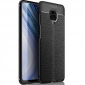 Xiaomi Redmi Note 9S Kılıf Zore Niss Deri Desenli Silikon - 1