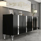 (4 ADET) İstanbul 16 cm Krom Mobilya Kanepe Koltuk Tv Ünitesi Konsol Ayağı Ayak Ayakları thumbnail 7