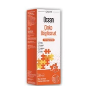 Ocean Çinko Bisglisinat Şurup 150 ml - 10mg Çinko -Muz Aromalı - 1